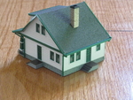  Ho scale lasalle house  3d model for 3d printers