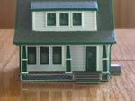  Ho scale lasalle house  3d model for 3d printers