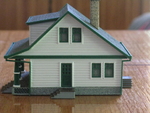  Ho scale lasalle house  3d model for 3d printers