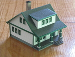  Ho scale lasalle house  3d model for 3d printers