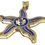  Starfish pendant  3d model for 3d printers