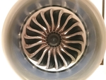  Jet engine fan  3d model for 3d printers