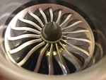 Modelo 3d de Motor de jet fan para impresoras 3d