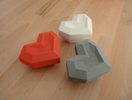  Heart-shaped box  3d model for 3d printers