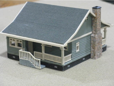  Ho scale cottage  3d model for 3d printers