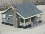 Modelo 3d de Ho escala cottage para impresoras 3d