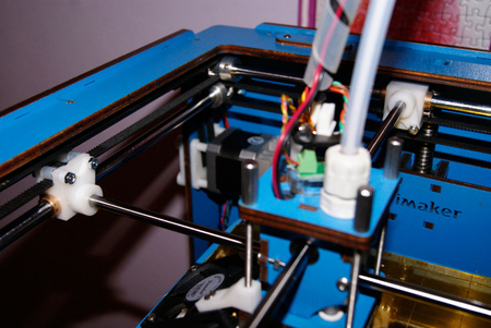  Ultimaker xy blocks with banana tensioner  3d model for 3d printers