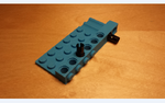 Modelo 3d de Lego dimensiones del bloque de prueba para impresoras 3d