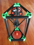  Unwired mini kossel  3d model for 3d printers