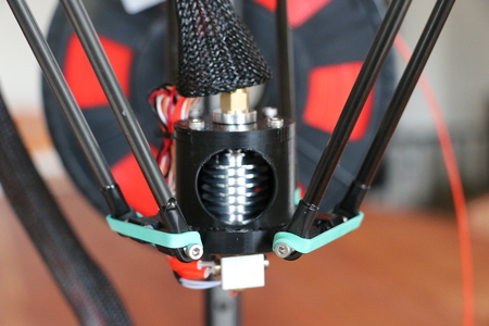 Modelo 3d de Unwired mini kossel para impresoras 3d