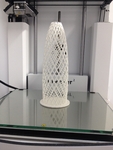 Modelo 3d de Pepinillo diagrid estructura para impresoras 3d