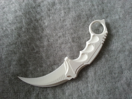  Karambit (cs:go knife)  3d model for 3d printers