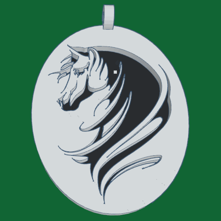 Head of Horse pendant
