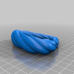  Alien twist braselet  3d model for 3d printers