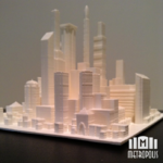 Modelo 3d de Metropolis para impresoras 3d