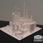 Modelo 3d de Metropolis para impresoras 3d