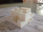 Modelo 3d de Vivienda unifamiliar en 3d para impresoras 3d