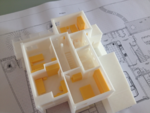  Vivienda unifamiliar en 3d  3d model for 3d printers