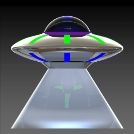UFO Earring