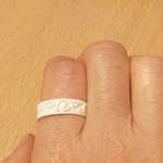  Anillo / ring love  3d model for 3d printers