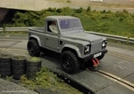 Modelo 3d de Land rover coches de slot para impresoras 3d