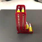  Easy aa + aaa battery holder  3d model for 3d printers