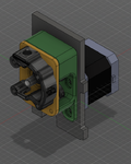  Belt geared um2 feeder upgrade  3d model for 3d printers