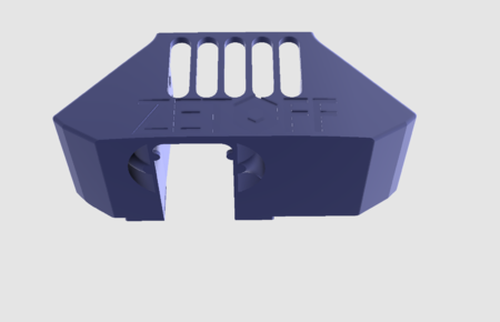 Modelo 3d de Base de fans um2 para impresoras 3d