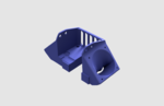  Fan base um2  3d model for 3d printers