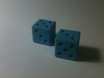  Loaded dice  3d model for 3d printers