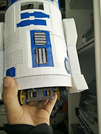  R2d2- arduino core  3d model for 3d printers