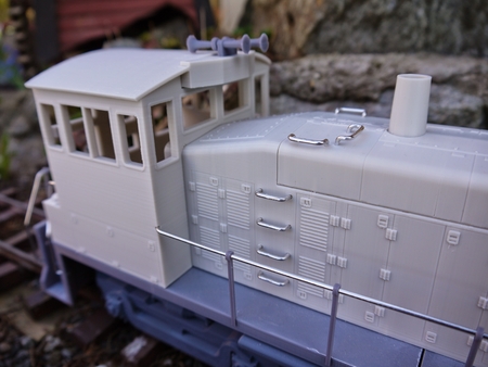  Openrailway emd sw1500 1:32 locomotive  3d model for 3d printers