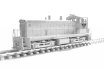 Modelo 3d de Openrailway emd sw1500 1:32 de la locomotora para impresoras 3d
