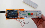  Arduino uno + breadboard   3d model for 3d printers