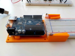  Arduino uno + breadboard   3d model for 3d printers