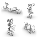  Heavy construction walker (action figure)  3d model for 3d printers
