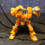  Heavy construction walker (action figure)  3d model for 3d printers