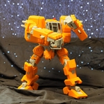  Heavy construction walker (action figure)  3d model for 3d printers