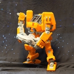  Heavy construction walker (action figure)  3d model for 3d printers