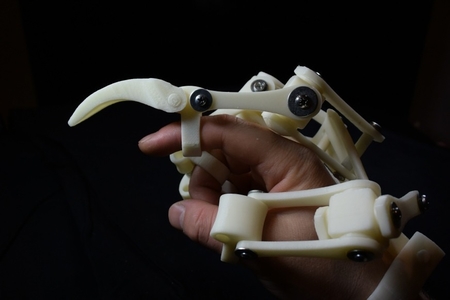 3D Printed Exoskeleton Hands