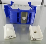 Modelo 3d de Um2 ventiladores centrífugos conducto para impresoras 3d