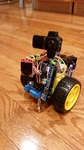 Modelo 3d de Scru-fe: simple c++ robot con ultra-sonic sensor para la educación: arduino uno evitación del obstáculo laberinto de programación para impresoras 3d