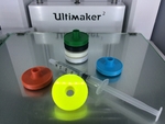  Abs slurry puck/mallet  3d model for 3d printers