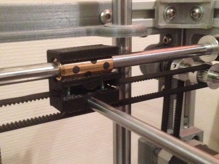 Ultimaker 2 XY bushing slider block