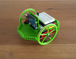  Arduino uno and lego robot platform  3d model for 3d printers