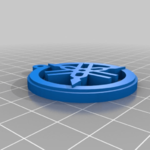  Fixed yamaha keychain  3d model for 3d printers