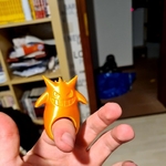 Modelo 3d de Gengar anillo para impresoras 3d