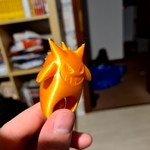 Modelo 3d de Gengar anillo para impresoras 3d