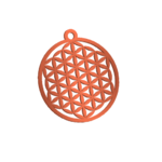  Flower of life pendant  3d model for 3d printers