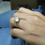  Engagement ring  3d model for 3d printers